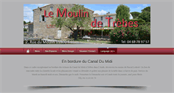 Desktop Screenshot of lemoulindetrebes.com